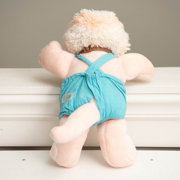 Vintage 80s Cabbage Patch Kids Boy Doll & Koosa Cat Plush Bundle CPK Nostalgic - Picture 11 of 14